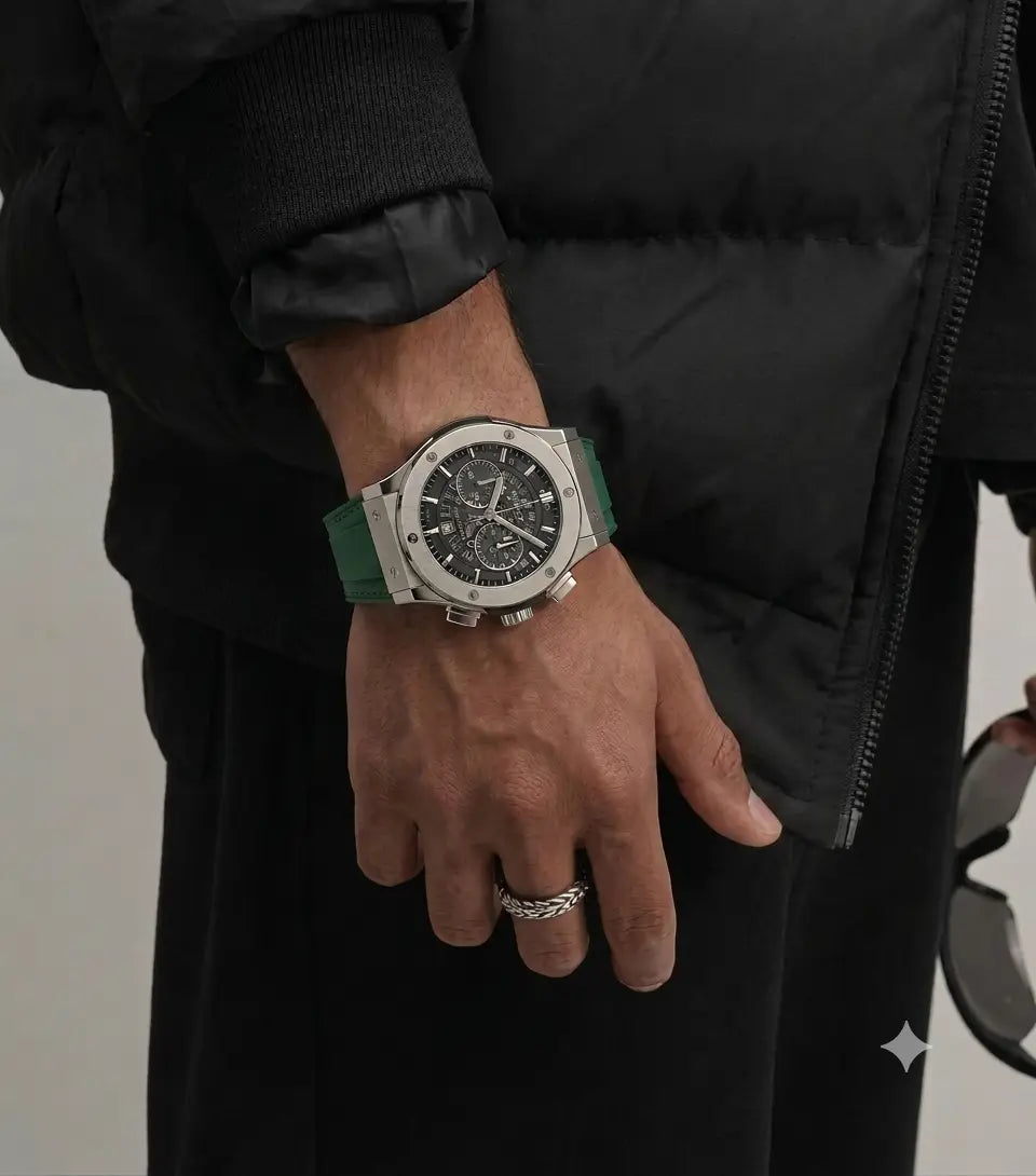 Hublot Aerofusion Classic Fusion - Forest Green
